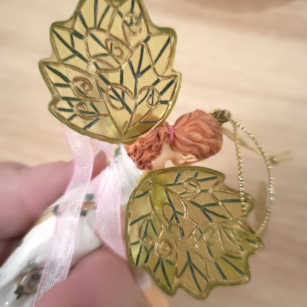 VTG Fairy Ornament On Wings of Light "Ivy's Spiraling Dance" Ashton Drake - Picture 8 of 8